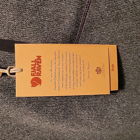 Fjallraven Women's Ovik lightweight Fleece Half Zipper size L ! - Picture 8 of 9
